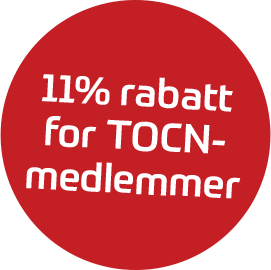 11% rabatt for TOCN medlemmer